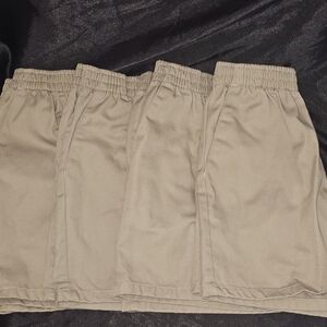 Bundle Deal- 4 pairs Boys Khaki shorts / school uniform/ Classroom / Size 7
